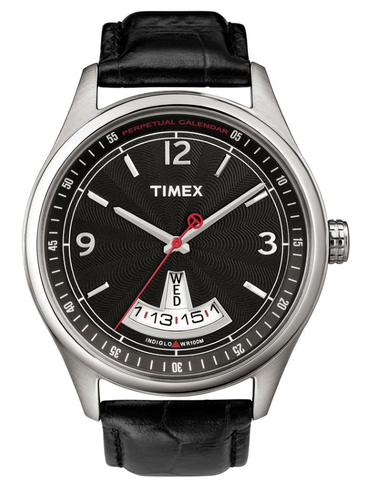 Oiritaly Reloj Quarzo Hombre Timex Perpetual Calendar